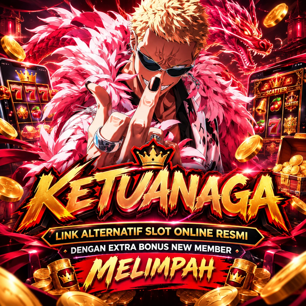 KETUANAGA : Link Alternatif Slot Online Resmi Dengan Extra Bonus New Member Melimpah